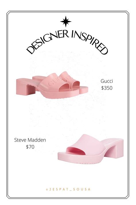 gucci rubber sandal dupes|gucci inspired sandals for women.